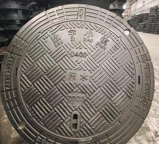 西吉球墨铸铁防沉降井盖展示